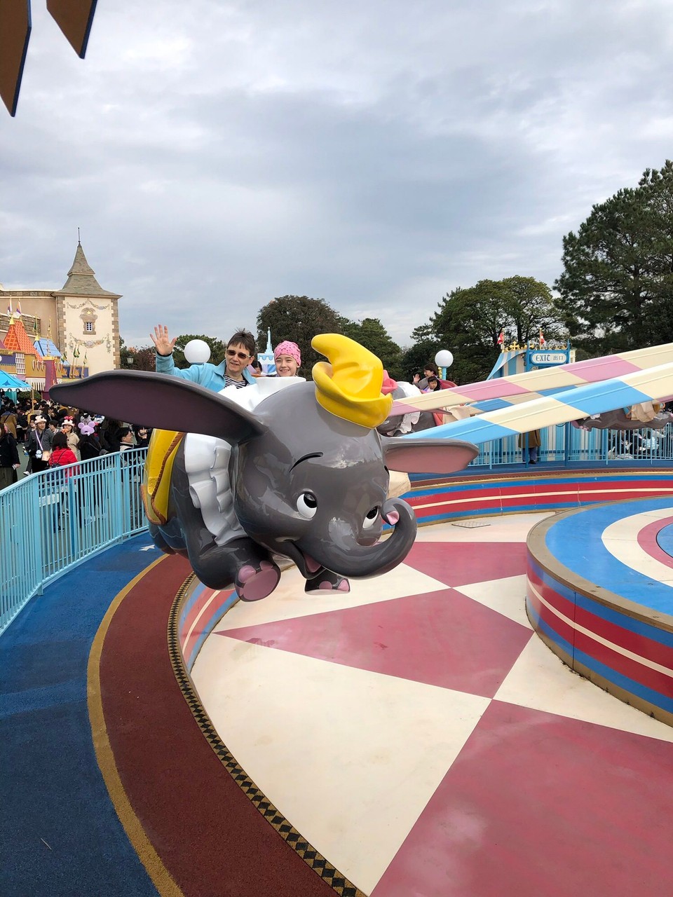 Japan - Urayasu-Shi - Dumbo the flying elephant.
