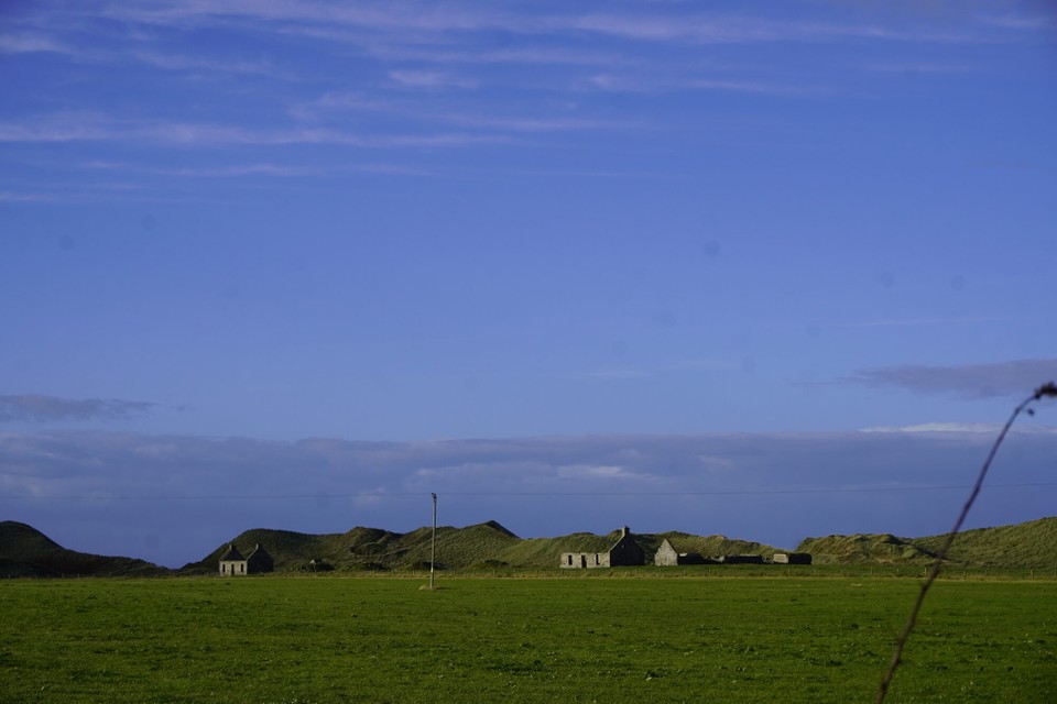 Vereinigtes Königreich - Fraserburgh - Anja: "Wooow lueg, wie in Island so Hüser miteme Grasdach"
Pablo: "Anja, die hend keis Dach!"