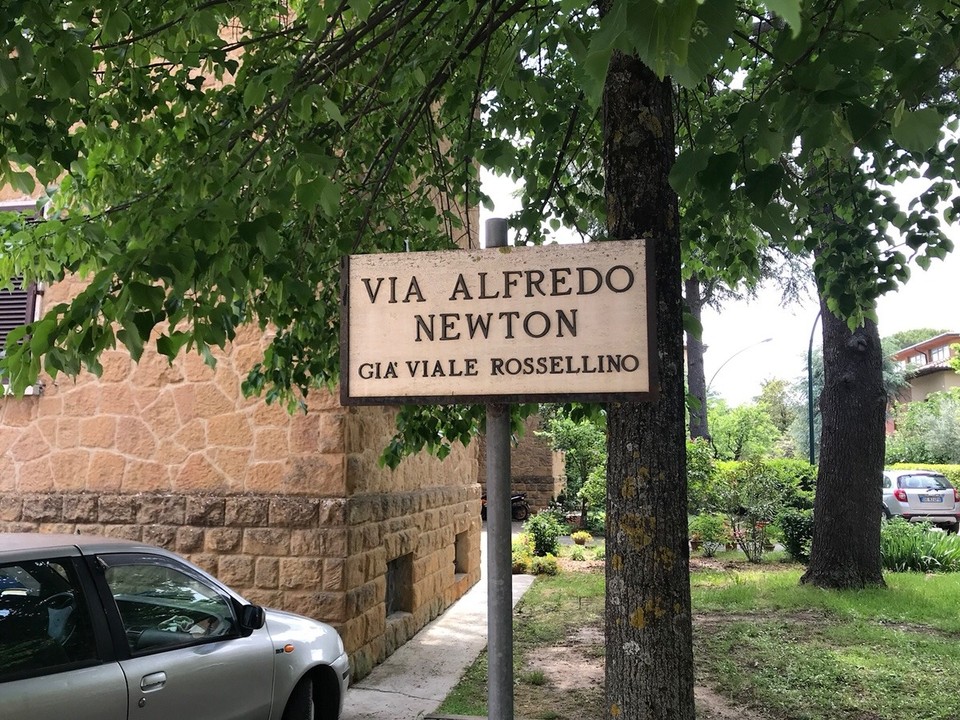 Italien - Pienza - Wen man so alles trifft