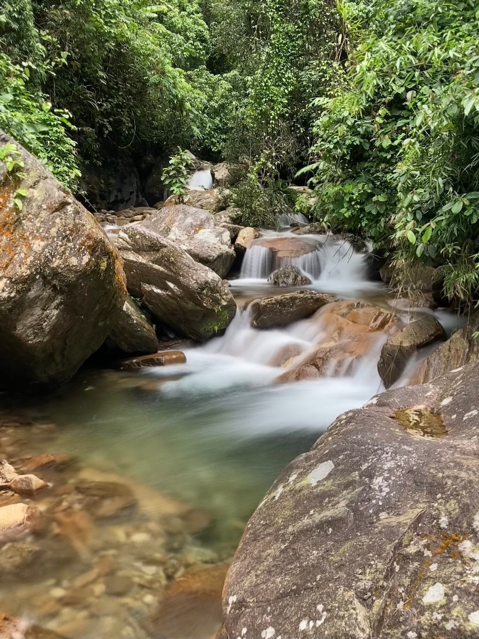 Vietnam - Quan Ba - Es geht für mich wieder weiter die Wasserfälle hinauf 🥳