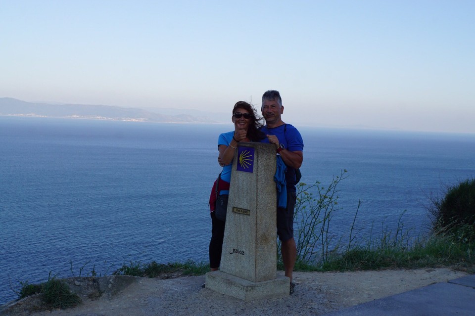Spanien - Fisterra - Am Nullstein