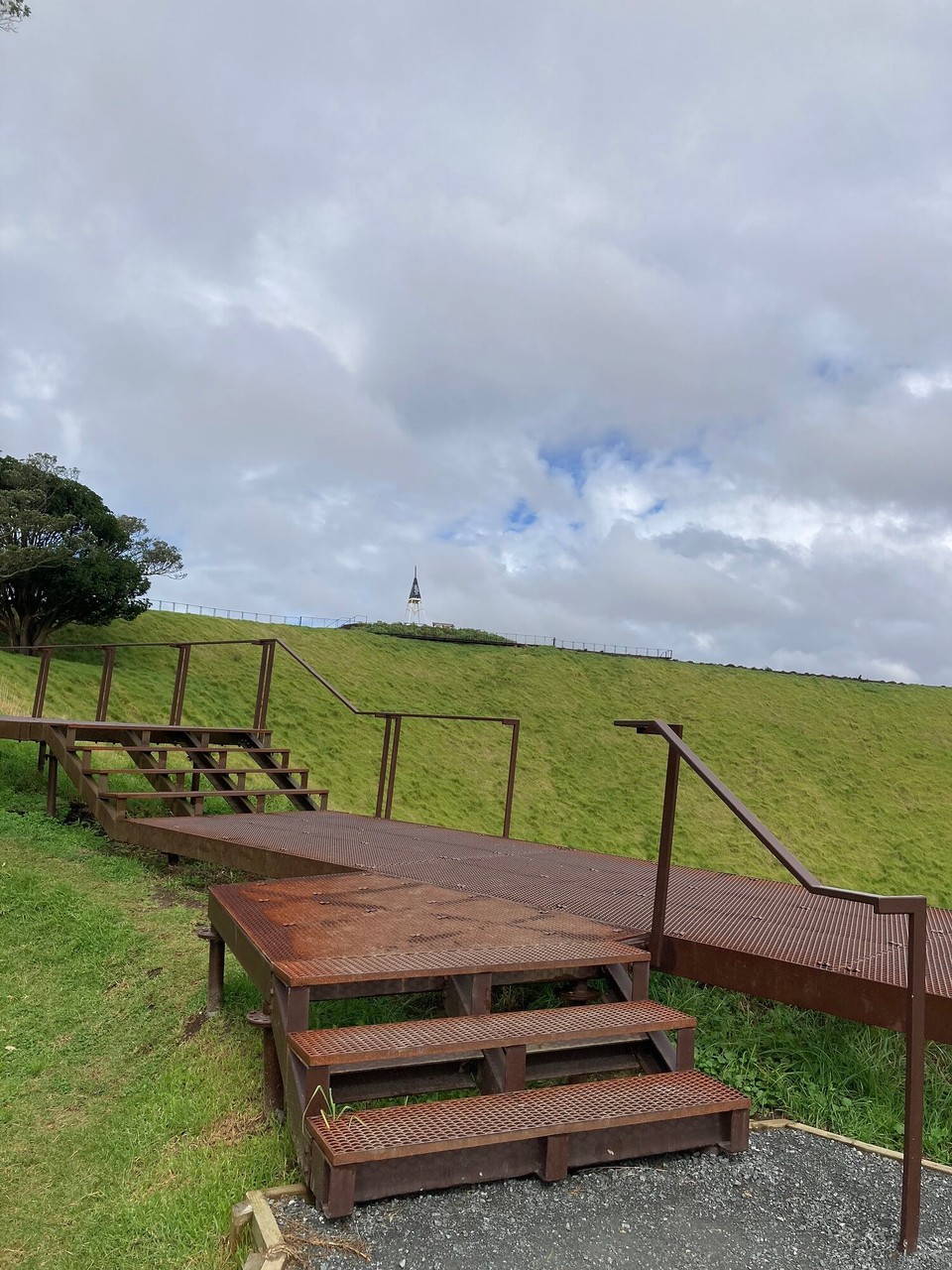 Neuseeland - Auckland - Wo vor ca. einem Jahr meine Reise begann - Mount Eden/ Maungawhau (196m)