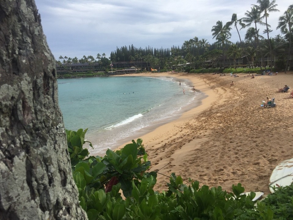 Vereinigte Staaten - Napili-Honokowai - Unser Badestrand beim Hotel