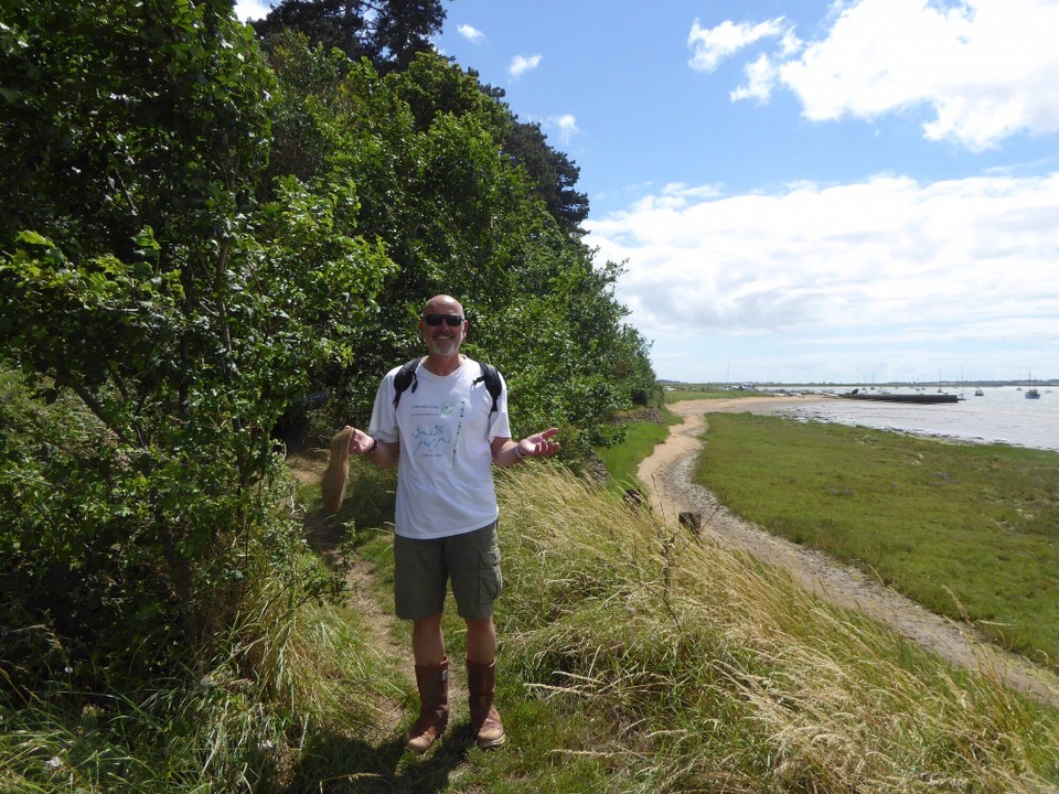United Kingdom - Woodbridge - A sole-less Kevin.