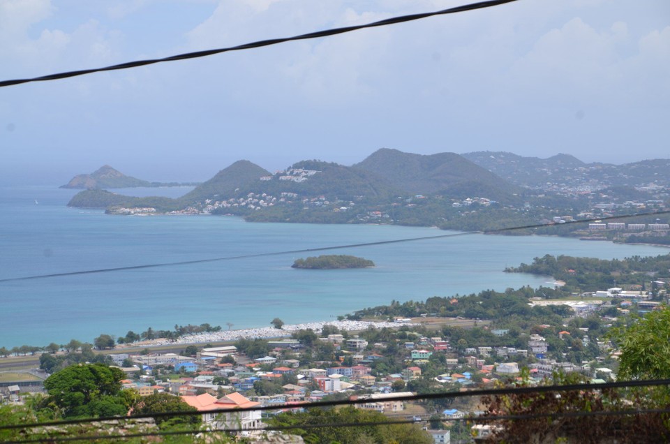 Sankt Lucia - Castries - Bai mat Castries