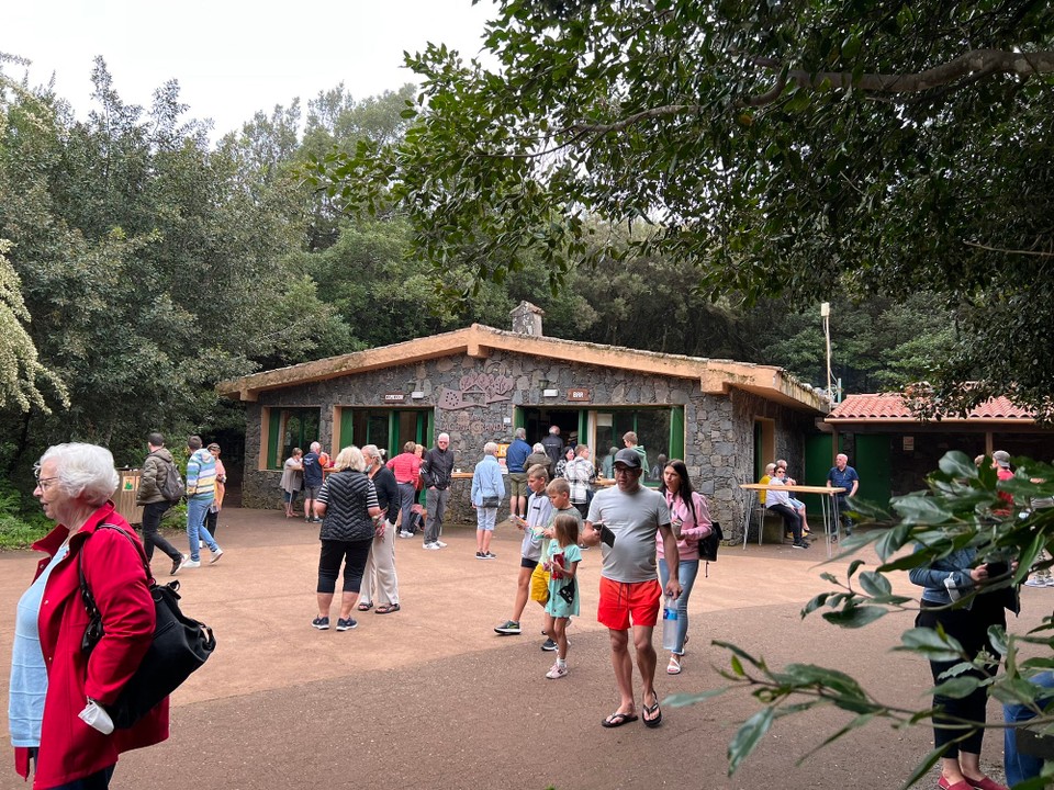 Spanien - Vallehermoso - Kaffeepause