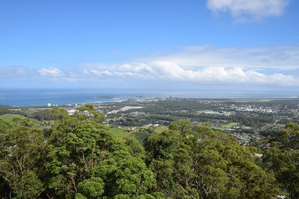 Australien - Coffs Harbour City - Blick über Coffs Harbour