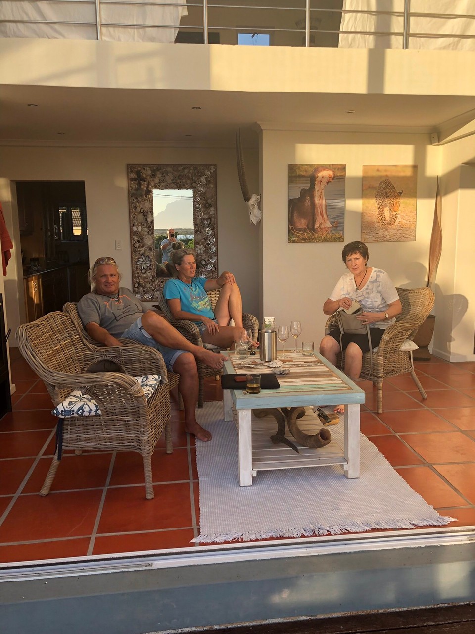 Südafrika - Blouberg - Jetzt wird erst mal die Riesenmahlzeit verdaut