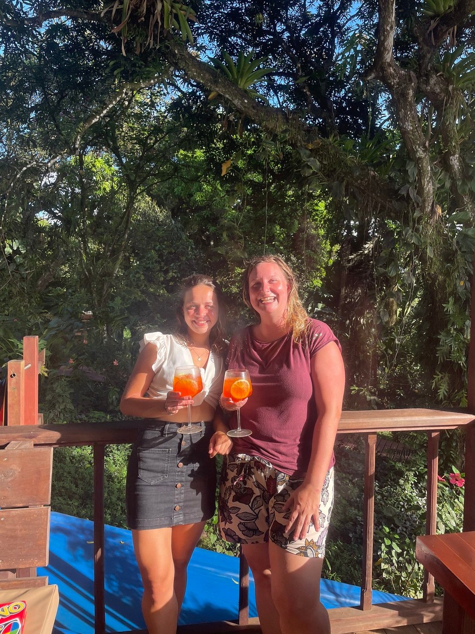 Panama -  - Am Nachmittag hieß es dann Aperol-Happy Hour 🍷 und den vorletzten gemeinsamen Tag in Panama genießen 😌 