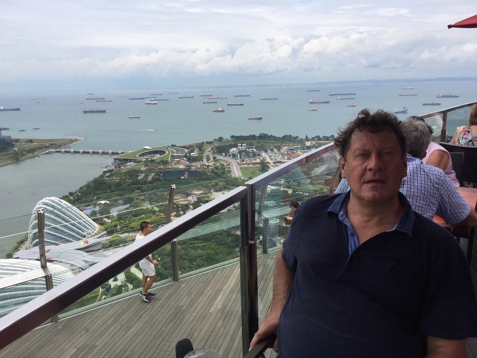 Singapur - Singapur - Mittagspause auf dem Rooftop vom Marina Bay Sands