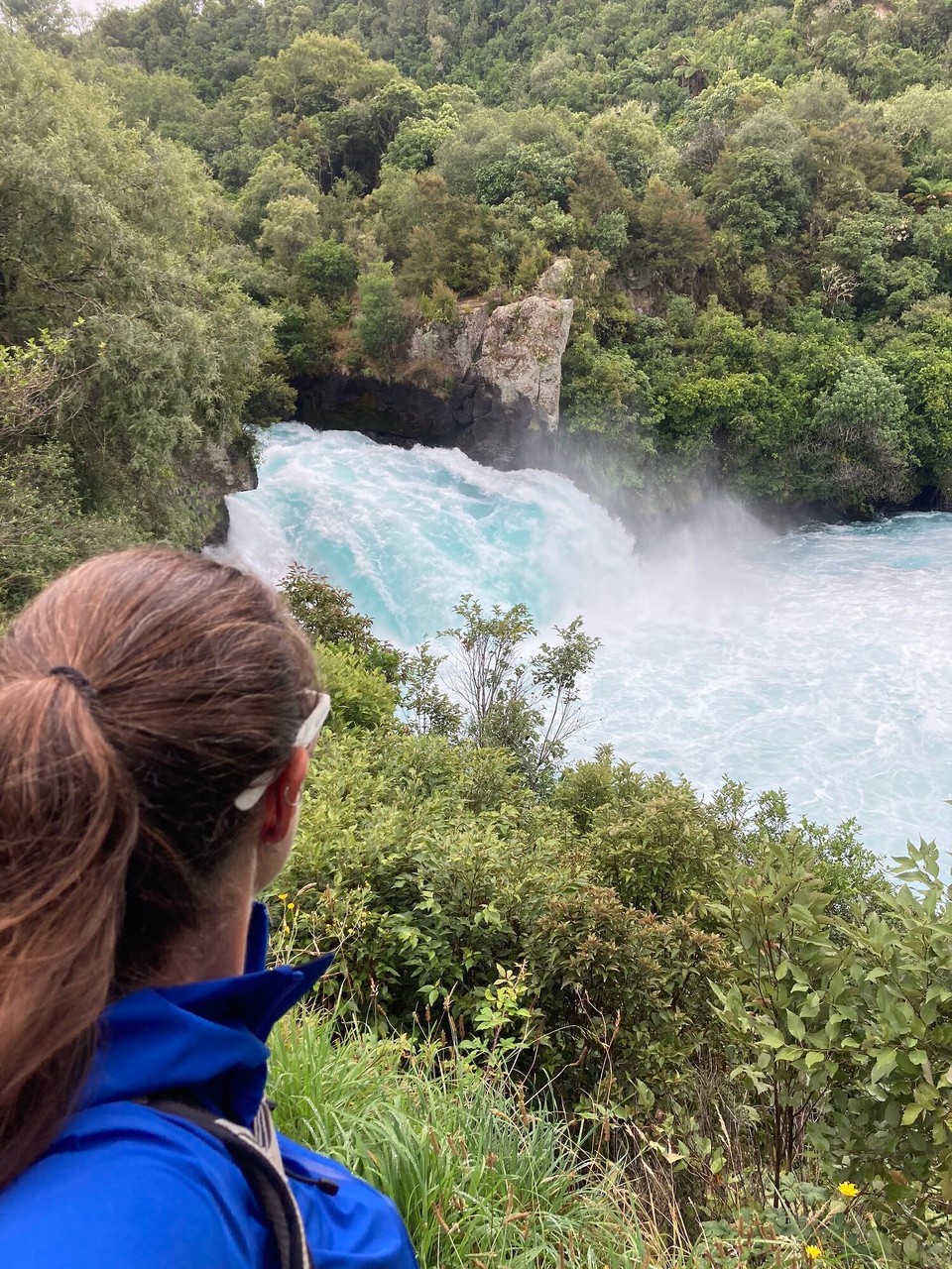 Neuseeland - Taupo - Die Farbe kommt von den vielen eingeschlossenen Luftblasen