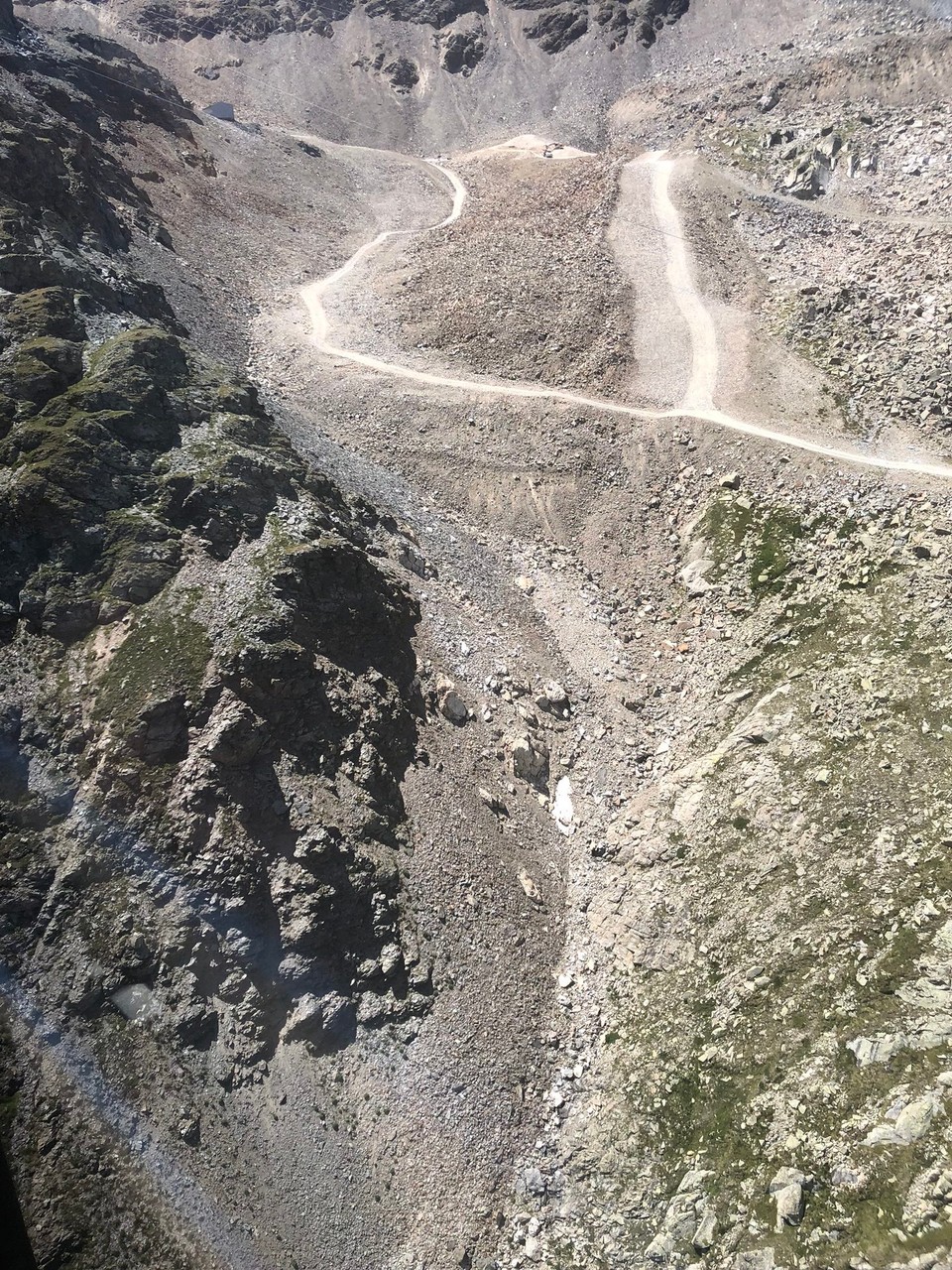 Schweiz - Pontresina - Die mit Ski geliebte Traverse hier im Sommer, huiiii )))