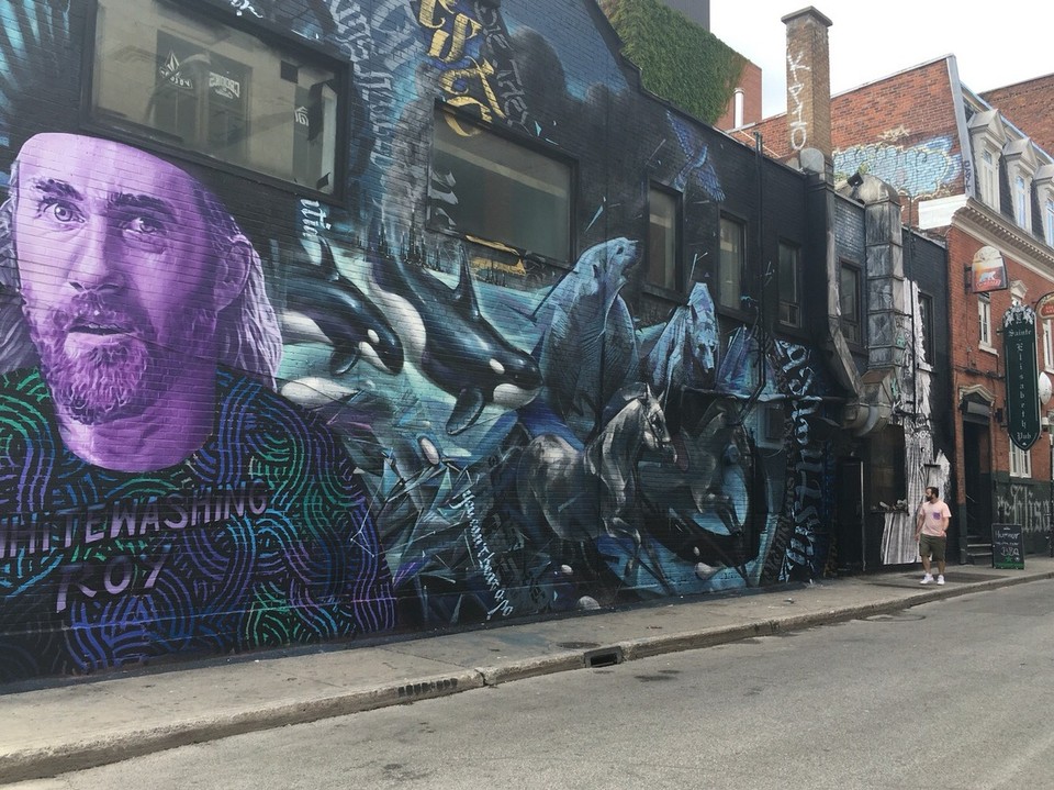 Kanada - Montréal - Was wäre ich ohne meine Streetartfotos - ich weiß doch, dass ihr diese auch sehen wollt