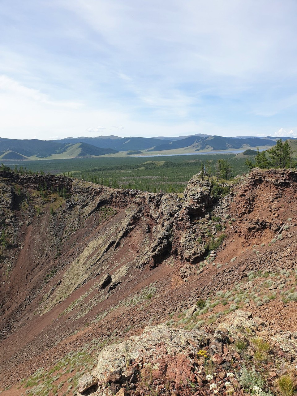 Mongolia - Khorgo Mountain - The view from Khorgo