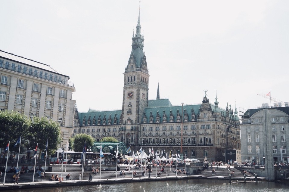 Deutschland - Hamburg - Das Hamburger Rathaus 