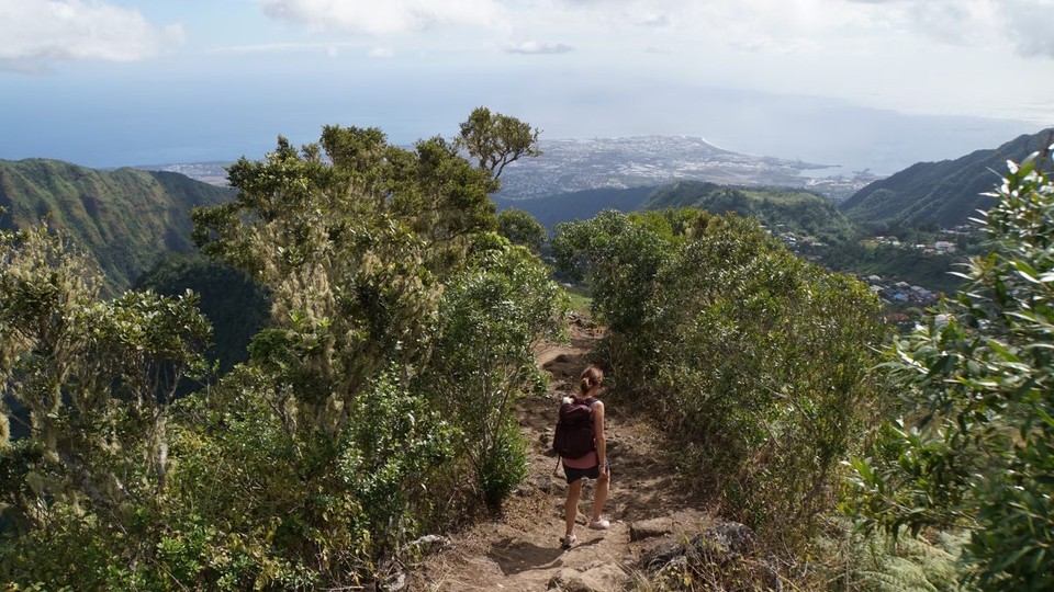 Réunion - Saint-Gilles les Bains - Endlich oben!