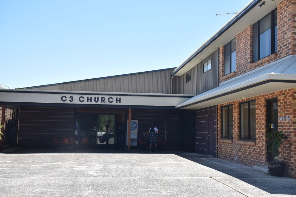 Australien - Byron Bay - Hier waren wir heute im Gottesdienst