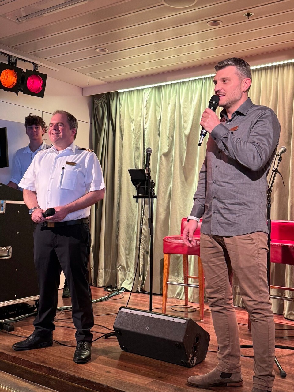 Spanien - A Coruña - Unsere beiden Kapitäne