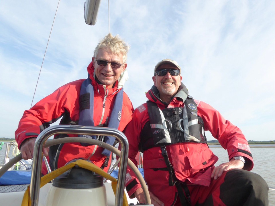 United Kingdom - Felixstowe - A leisurely potter up the River Deben with Richard at the helm.