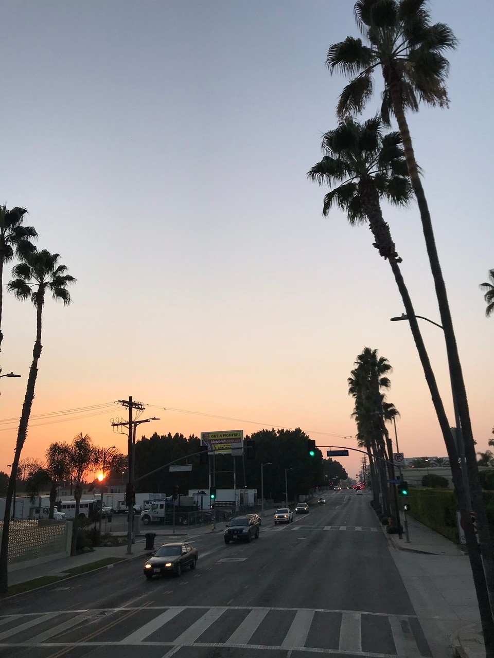 Vereinigte Staaten - Los Angeles - Abendsonne wunderschön