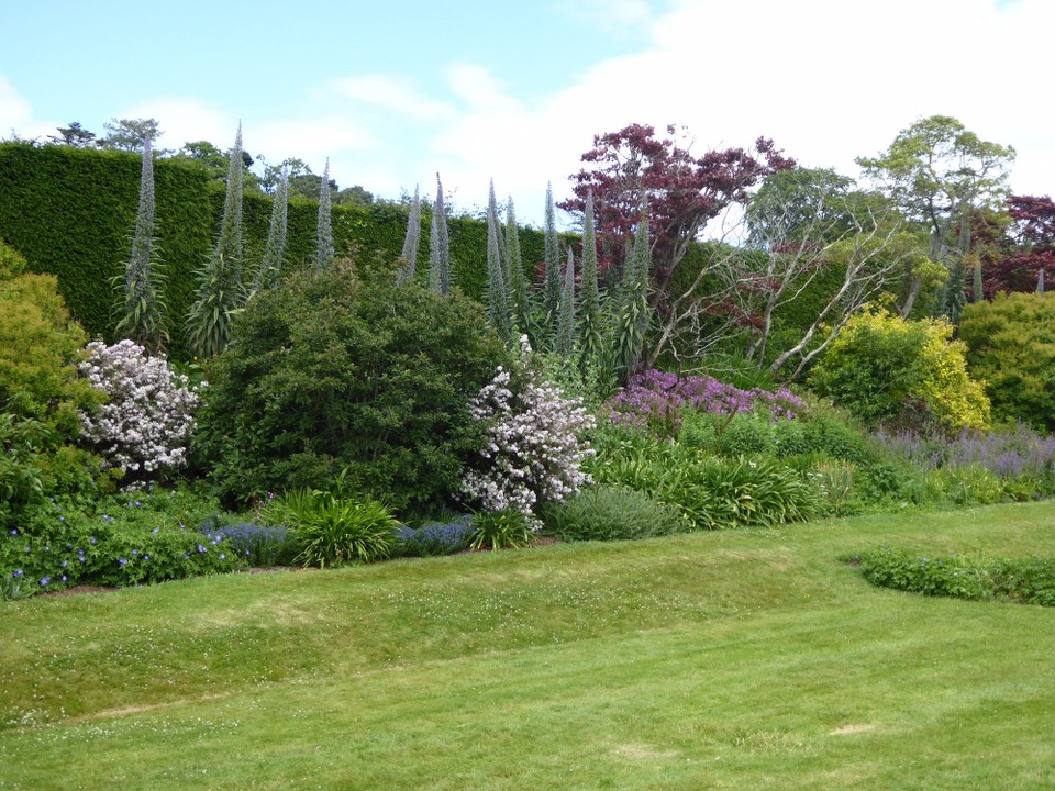 Ireland - Bray - The formal gardens, which are the oldest in Ireland, surviving in their original 17th century form.