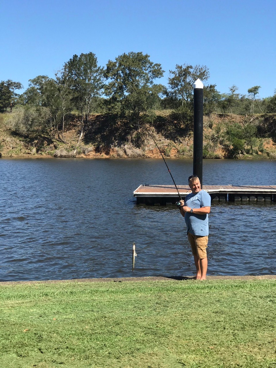  - Australia, Tuncurry, 21–43 Beach Street - I swear Steve caught this within three minutes!! At wingham brush nature reserve on way home