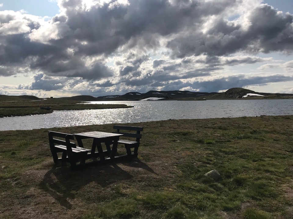 Norwegen - Haugastøl - Unser Schlafplatz 