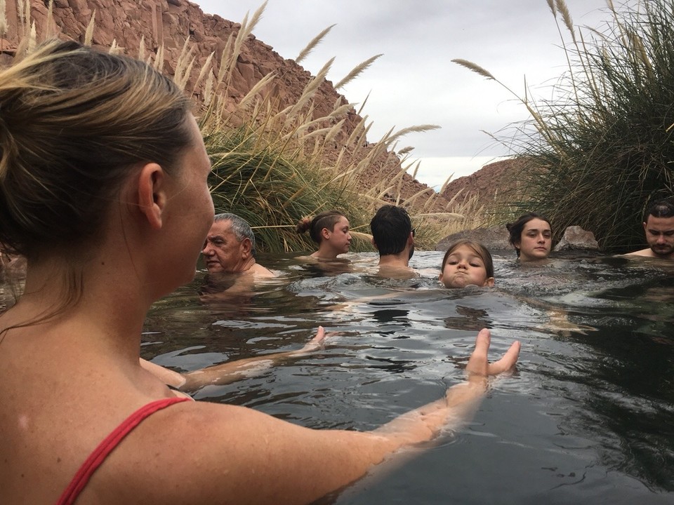 Chile - San Pedro de Atacama - Heisse Quellen in Puricama