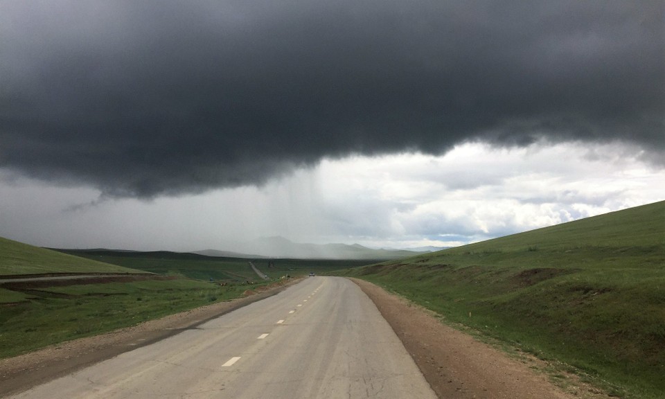 Mongolia - Erdenet - The drive back to UB