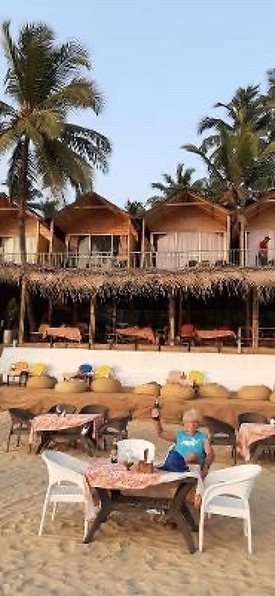 Indien - Canacona - Unsere Unterkunft: Beachfront Bliss