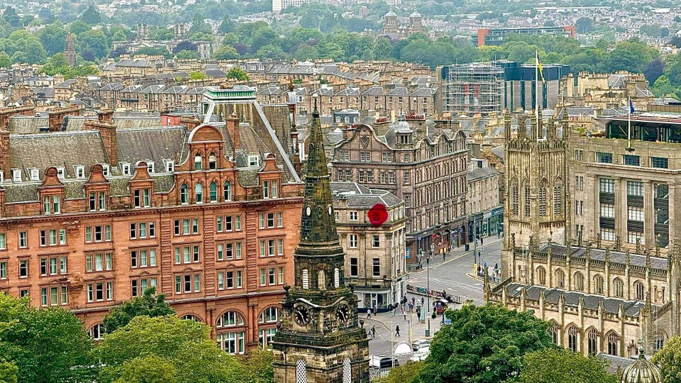 Vereinigtes Königreich - Edinburgh - Notre « Rutland Hotel »