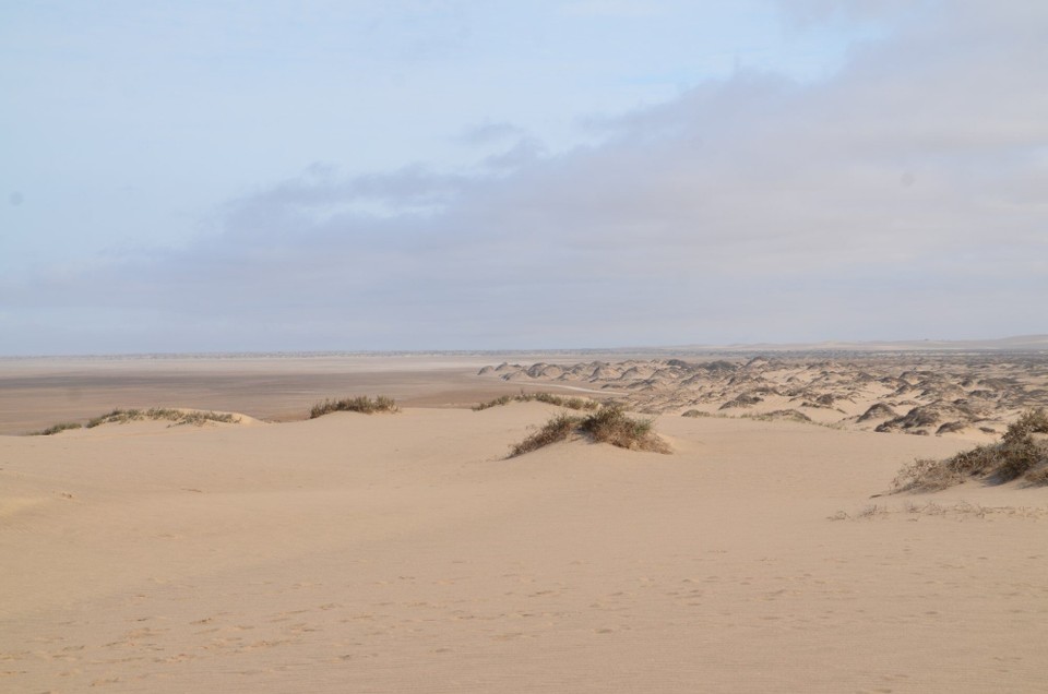Namibia - Walfischbucht - nei kleng Dünen