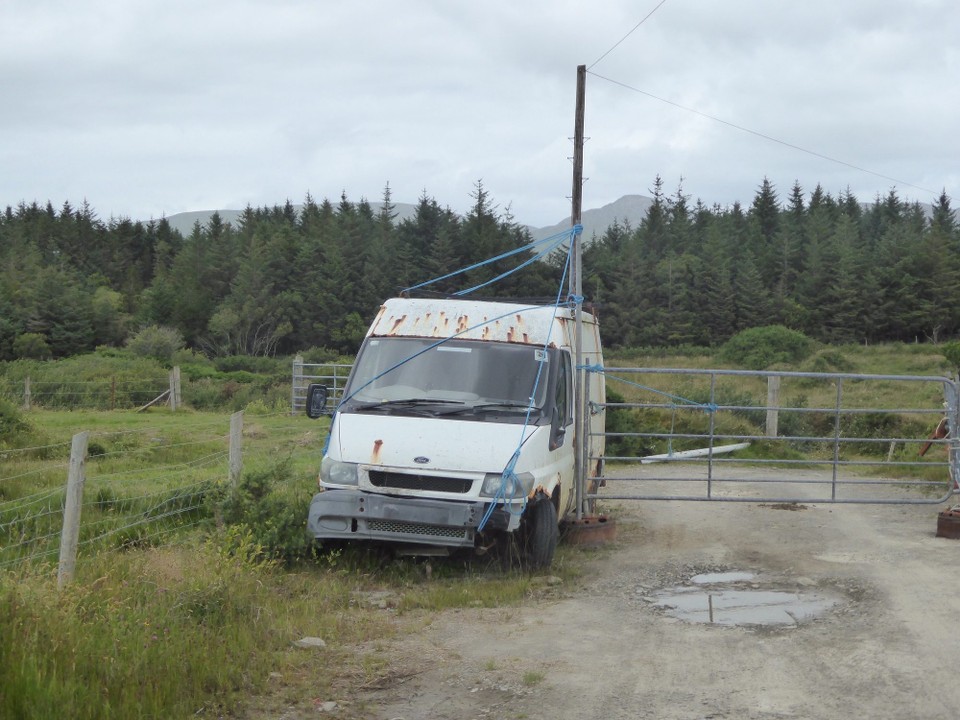 Ireland - Bere Island - …as a fence post!