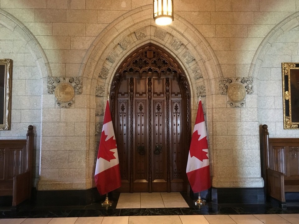 Kanada - Ottawa - Die Türen zu den ganz wichtigen Entscheidungen in Kanada