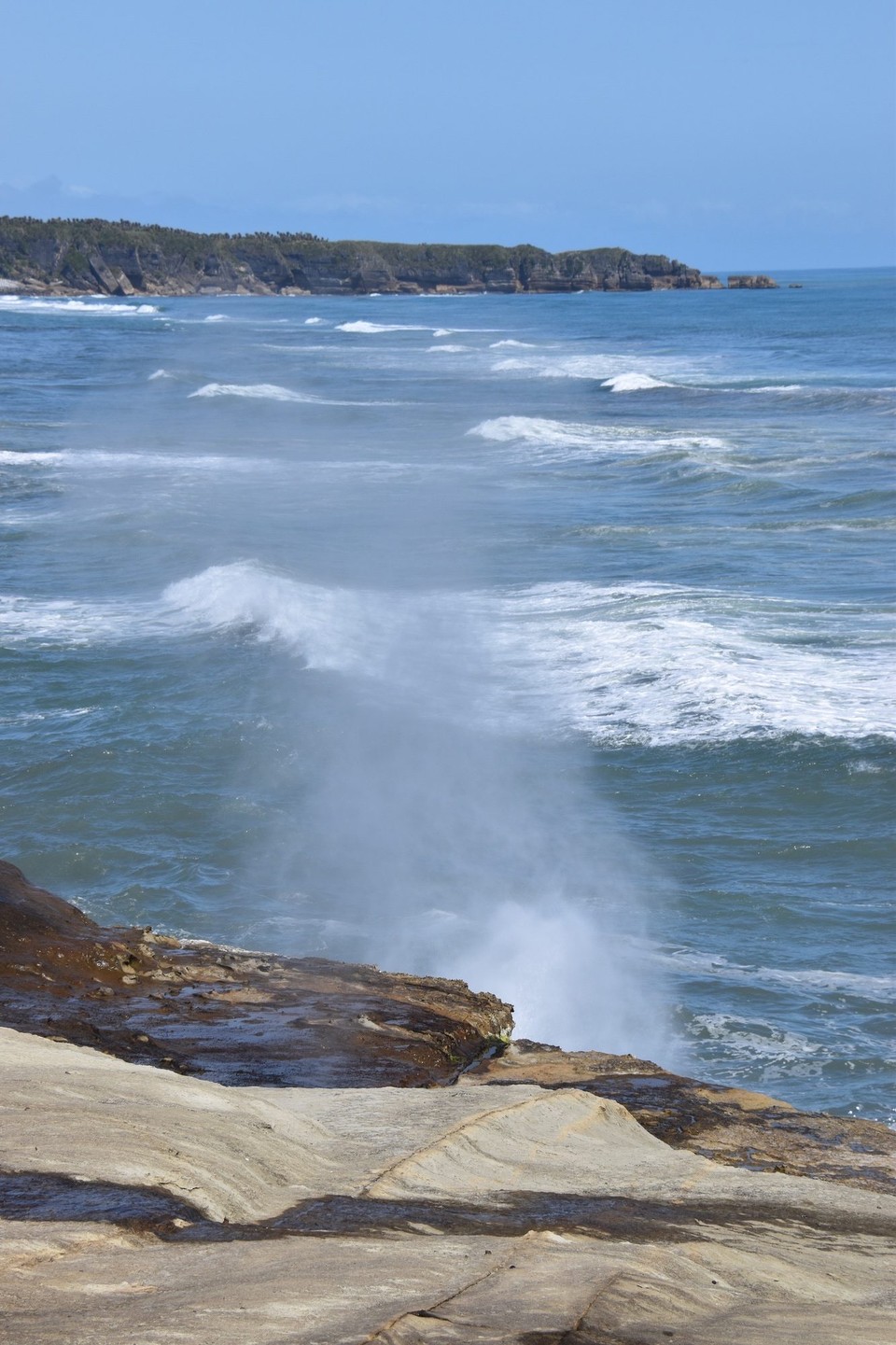 Neuseeland - Hokitika - Hier gab es auch ein Blow Hole.