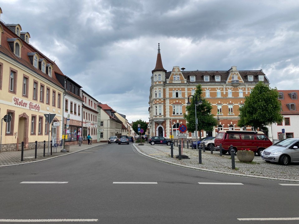 Deutschland - Naila - Marktplatz Frohburg
