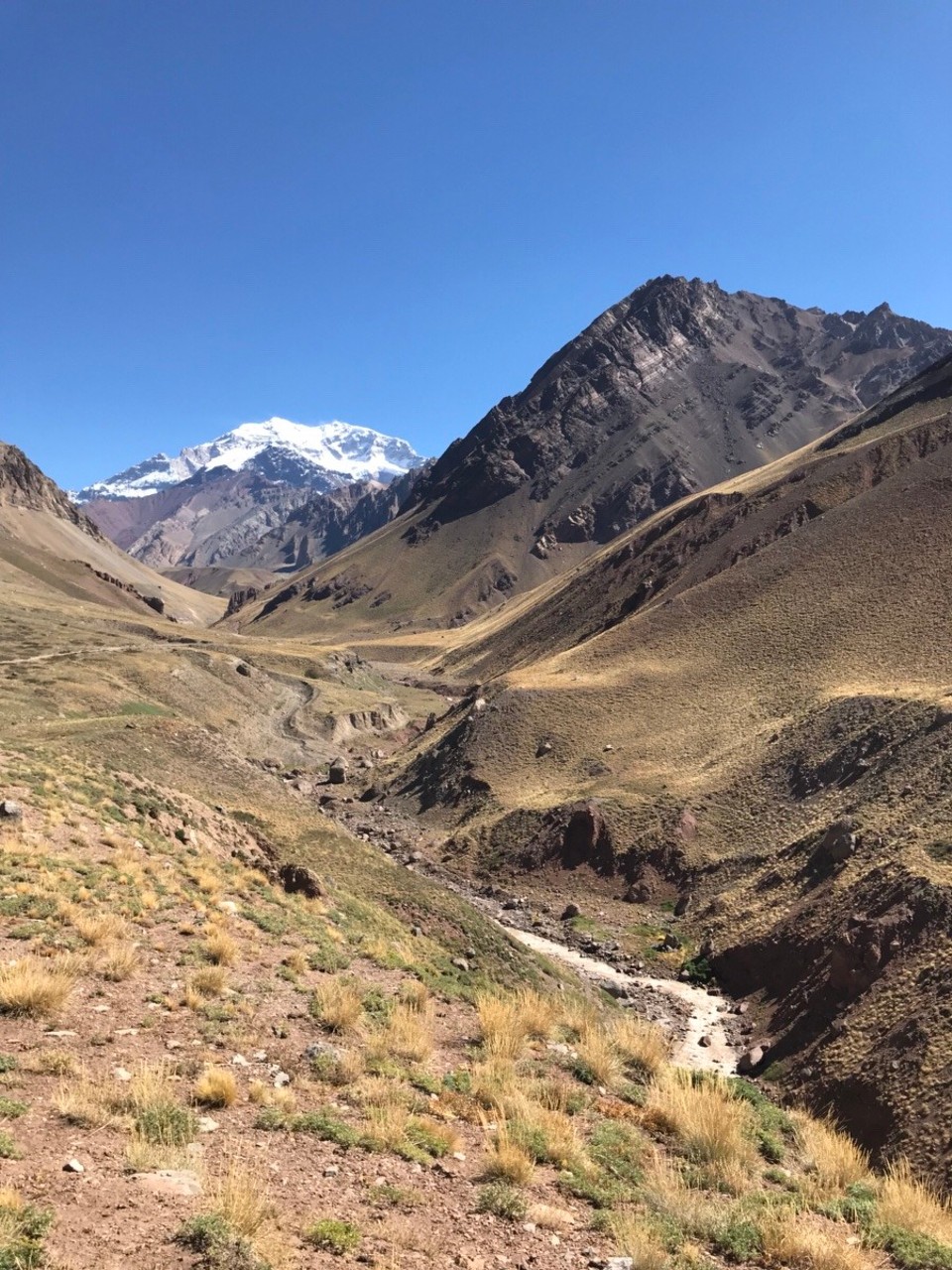 Argentinien - Las Heras - Auf dem Weg nach oben