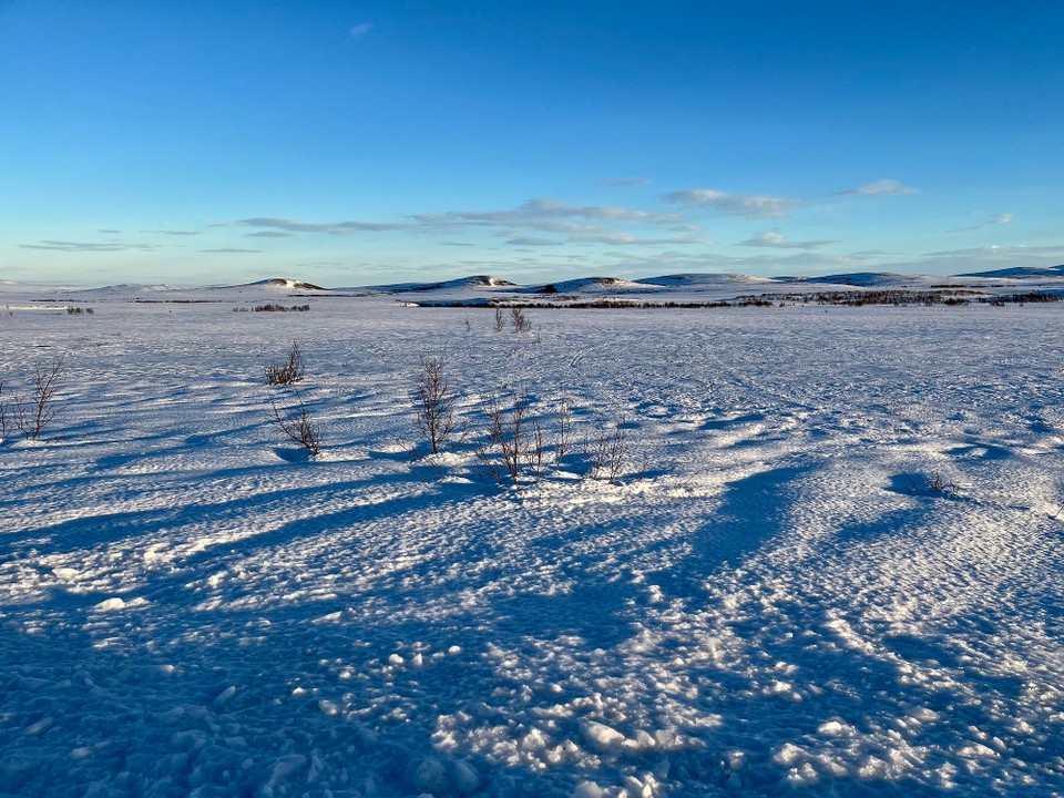 Norwegen - Honningsvåg - Hochebene zwischen Alta und Skaidi