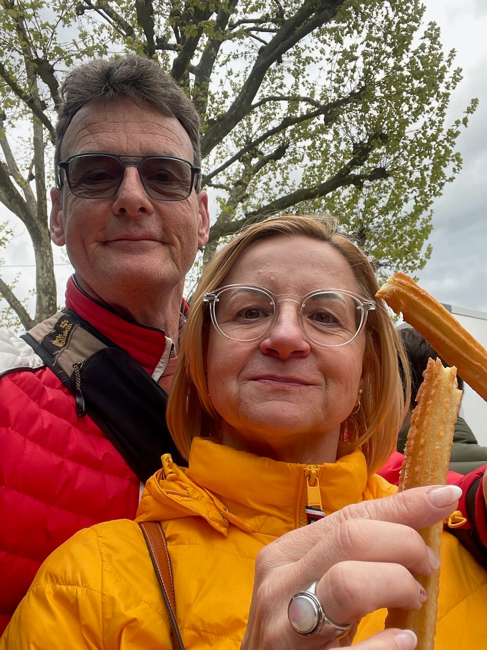Luxemburg - Alzingen - Zum Ende gab es noch Churros, denn in der Hauptstadt war an diesem Tag Kirmes