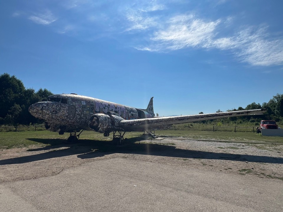 Kroatien - Željava - C-47 Rosinenbomber