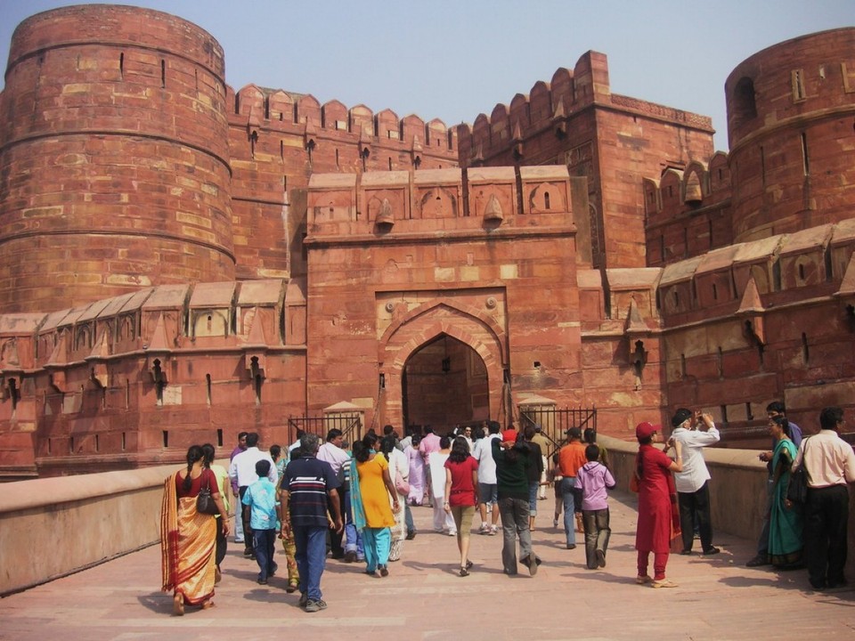 Indien - Agra - Das Rote Fort von Agra 1564