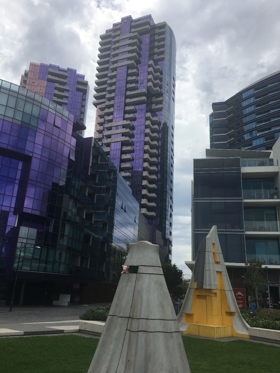 Australien - Docklands - Wow - Spiegelhochhäuser
