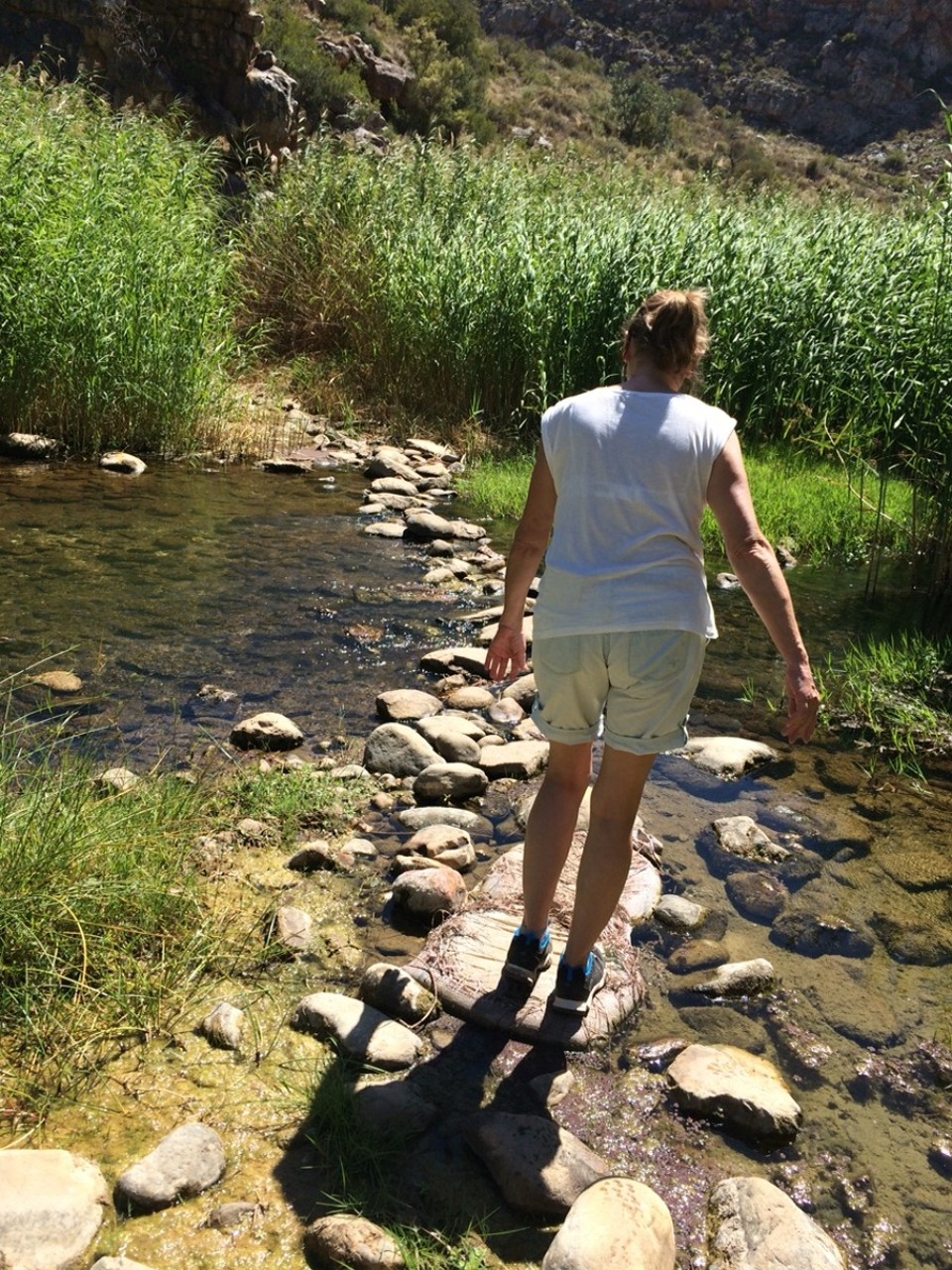 Südafrika - Montagu - Der Badklooftrail führt direkt zu den Hot Springs