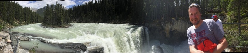 Canada - Jasper to Athabasca Glacier - Sunwapta Falls