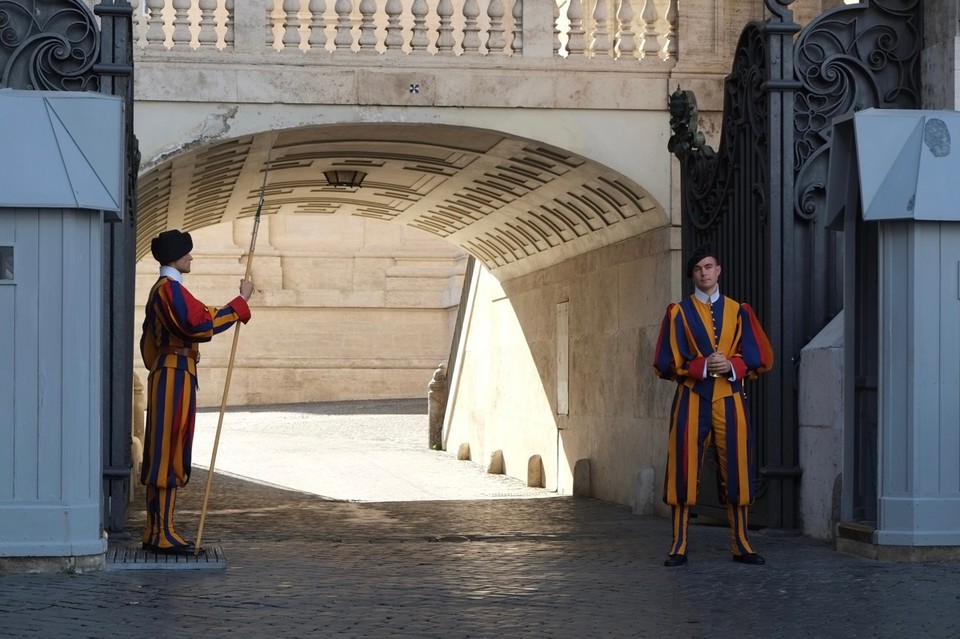 Vatikanstadt - Città del Vaticano - Die Schweizer Garde