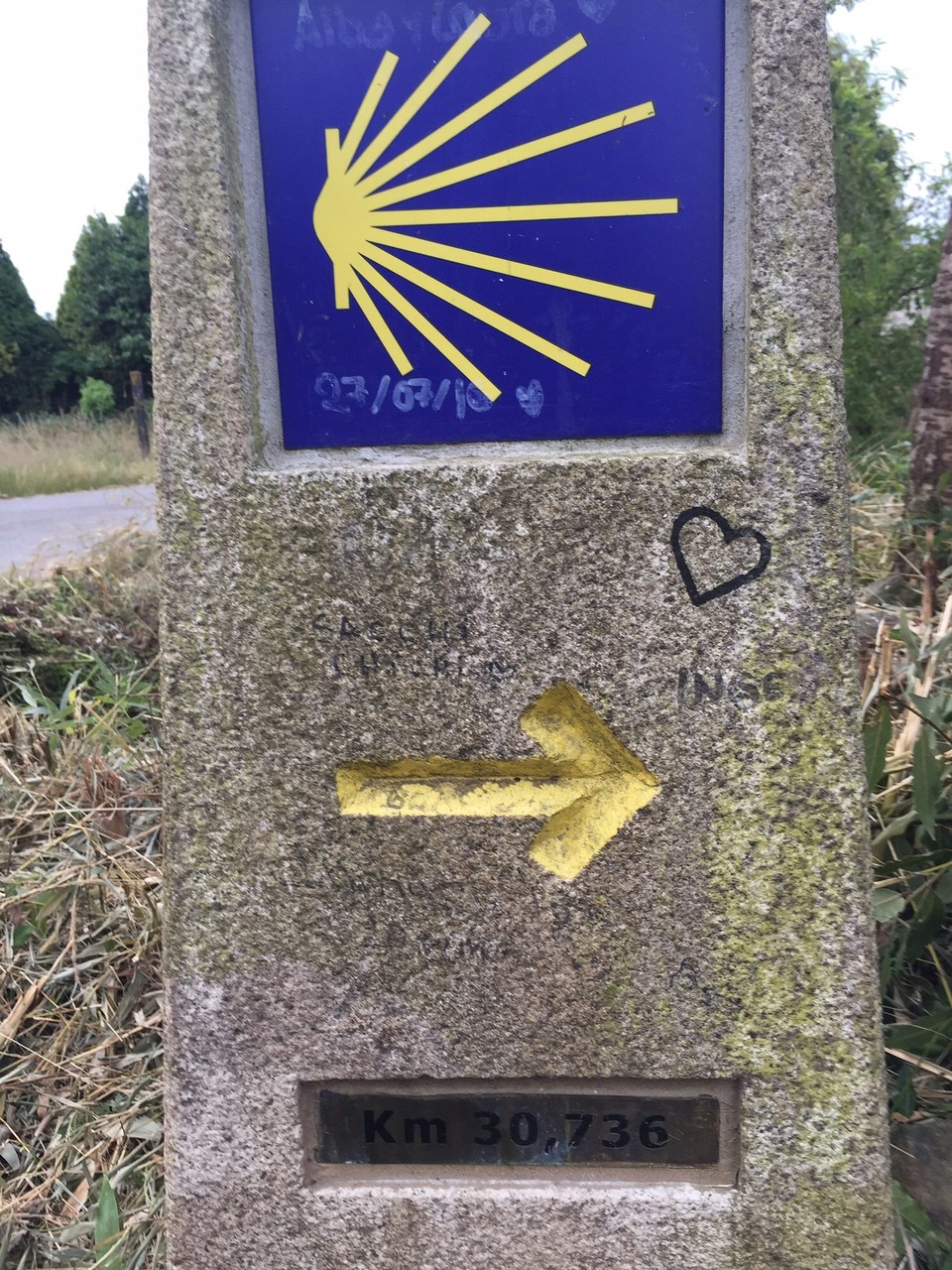 Spanien - Santiago de Compostela - Nur noch 30km