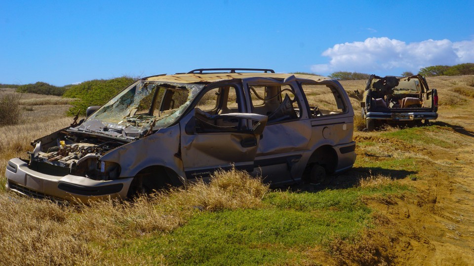 USA - Pahala - Autos werden zu Kunstwerken