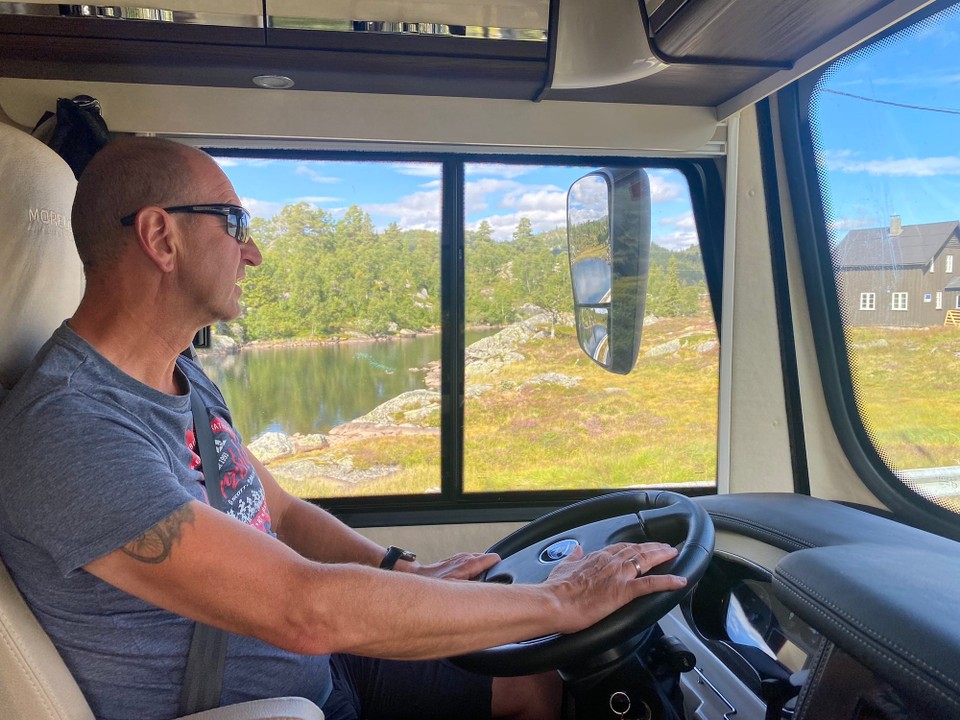 Norwegen - Gransherad - Gegen 10:00 geht es weiter. Ziel, haben wir keins. Wir lassen uns einfach Richtung Norden treiben. 