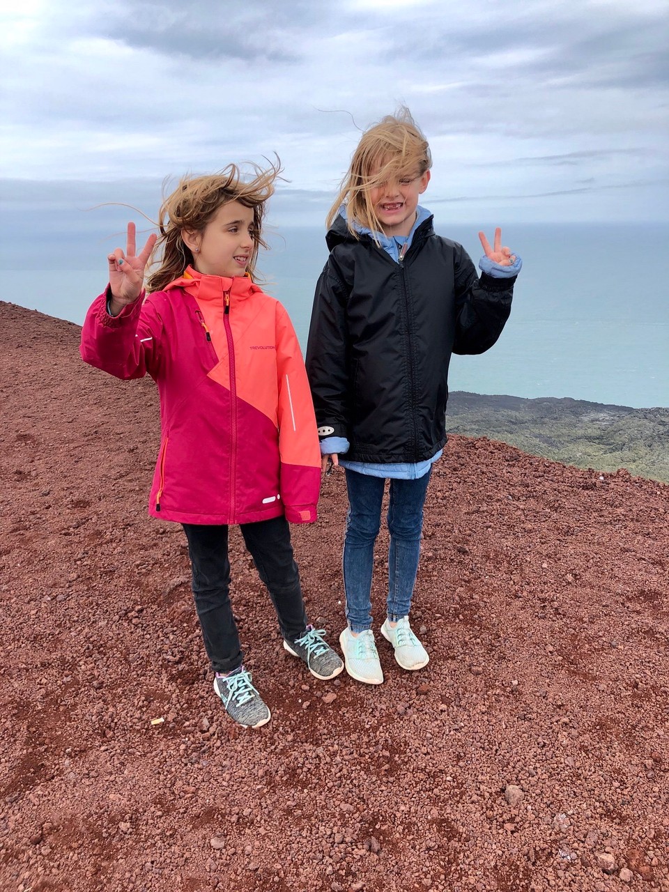 Island - Vestmannaeyjar - Auch hier ist es wieder ordentlich windig…