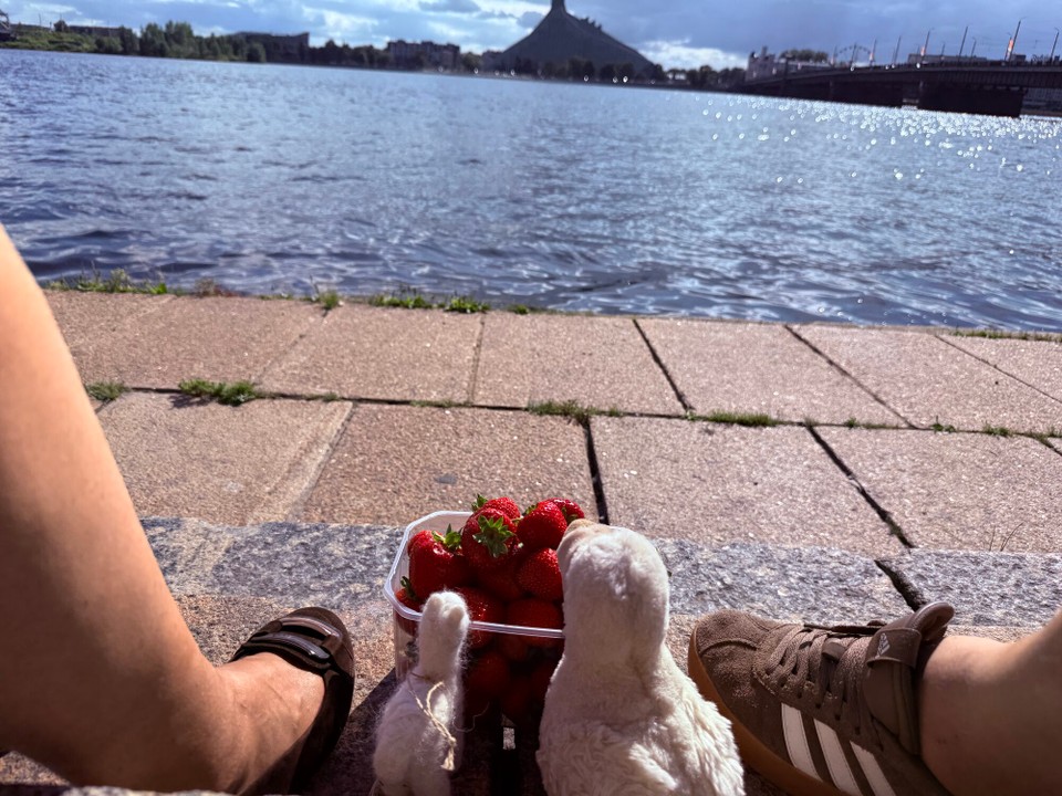 Lettland - Riga - Entspannung an der Daugava